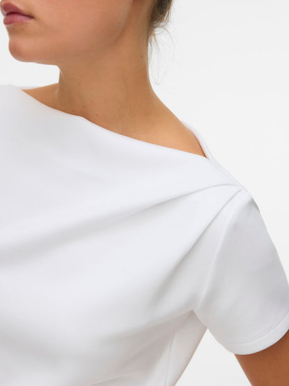 VMMILLE SS BOATNECK SHORT TOP JRS NOOS