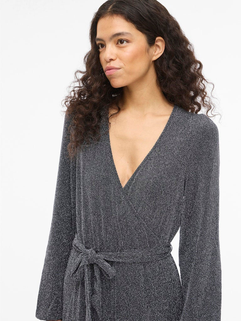 VIGLITTA V-NECK L/S JUMPSUIT