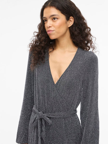 VIGLITTA V-NECK L/S JUMPSUIT