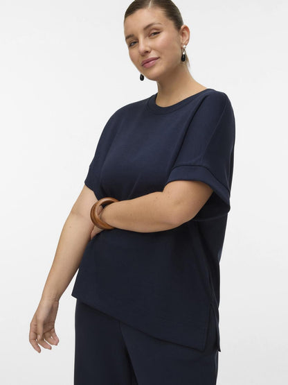 VMCHALI SS O-NECK TOP CUR