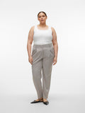 Vmcwendy Hr Tapered Pant Boo Cur Curve Broeken