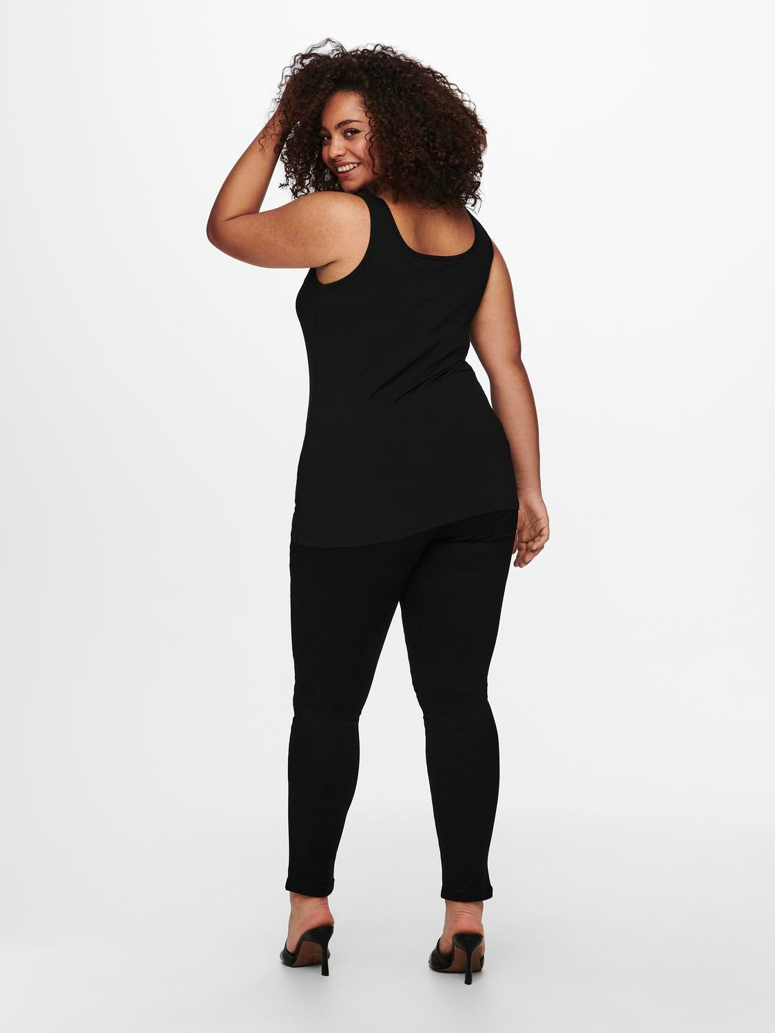 Cartime Life Tank Top Jrs Cur Curve Tops