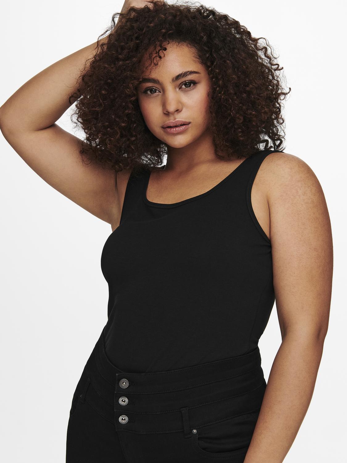 Cartime Life Tank Top Jrs Cur Curve Tops