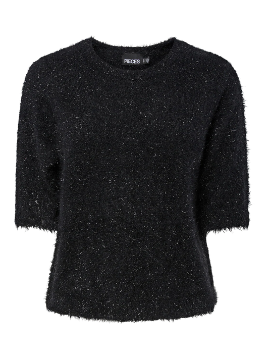 PCMIE SS O-NECK KNIT CUR