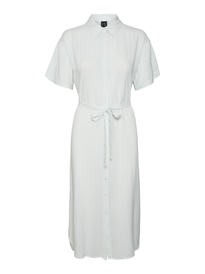 VMBUMPY SS CALF SHIRT DRESS