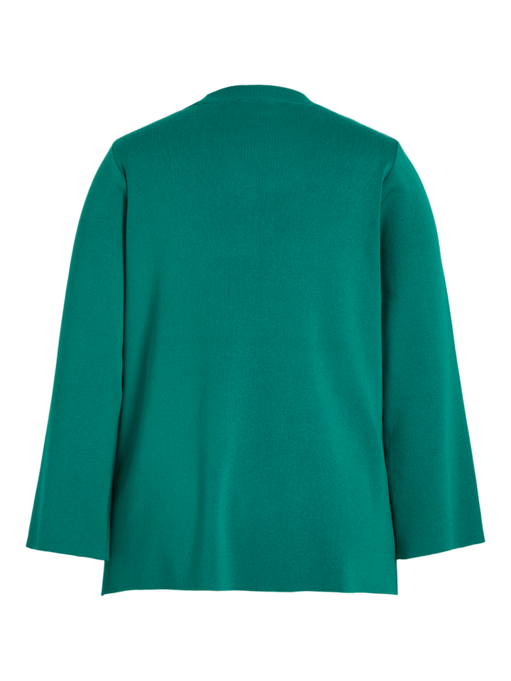 Vielina O-Neck L/S Knit Top/Cur Curve Truien