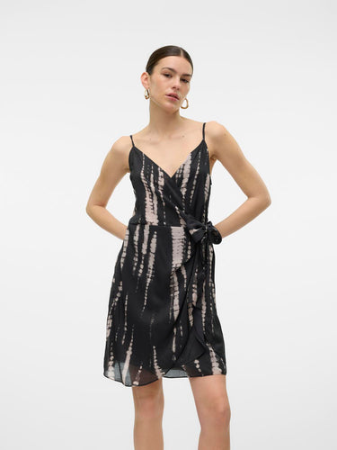 VMMAJA TIE DYE WRAP DRESS