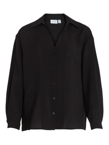 VIDOMIRA V-NECK L/S SHIRT - NOOS