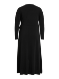 VIBORNEO L/S WRAP MIDI DRESS/CUR