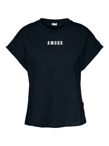 NMGABY QUOTE S/S O-NECK T-SHIRT FWD