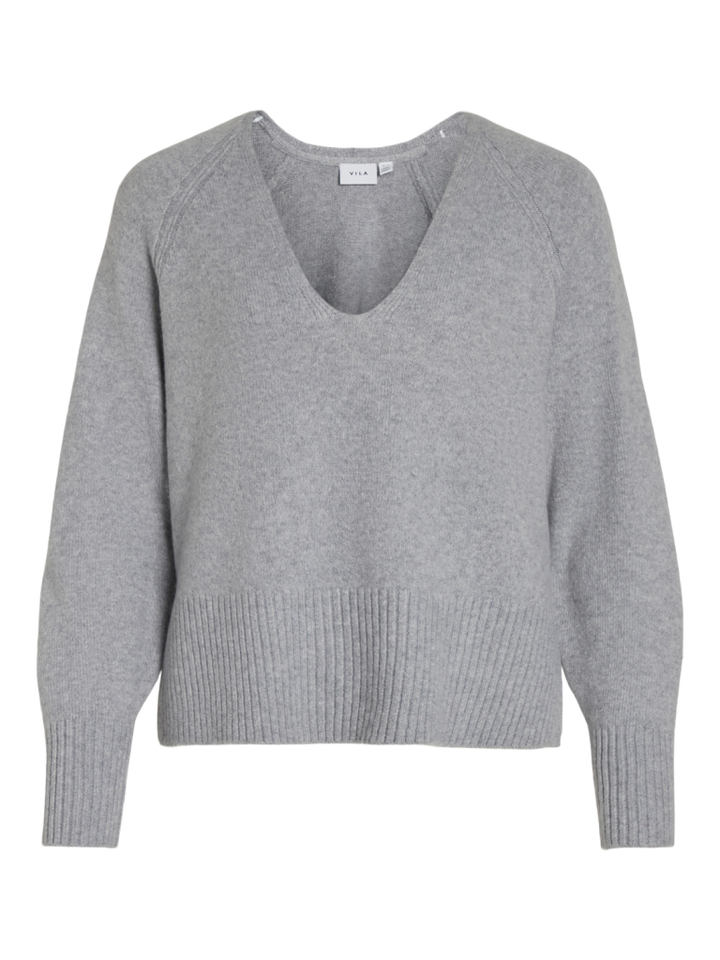 Viprimia L/S V-Neck Knit Top/Tes Truien