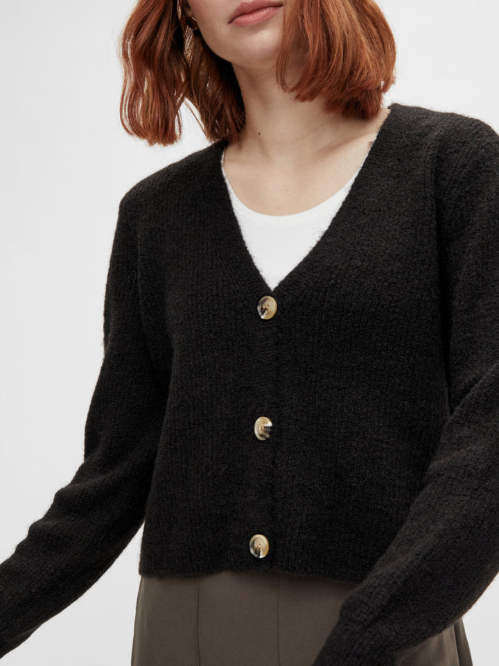 Ellen Ls Knit Cardigan Noos Bc Vesten