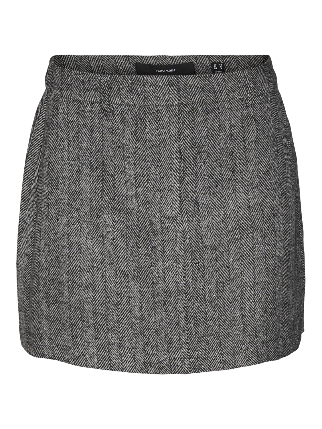 Vmlizzie Hr Herringbone Mini Skirt Rokken En Shorts