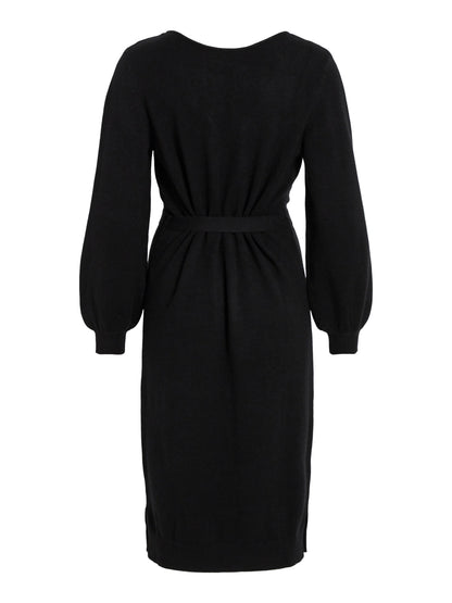 Viril Rev V-Neck Knit Dress - Noos Jurken