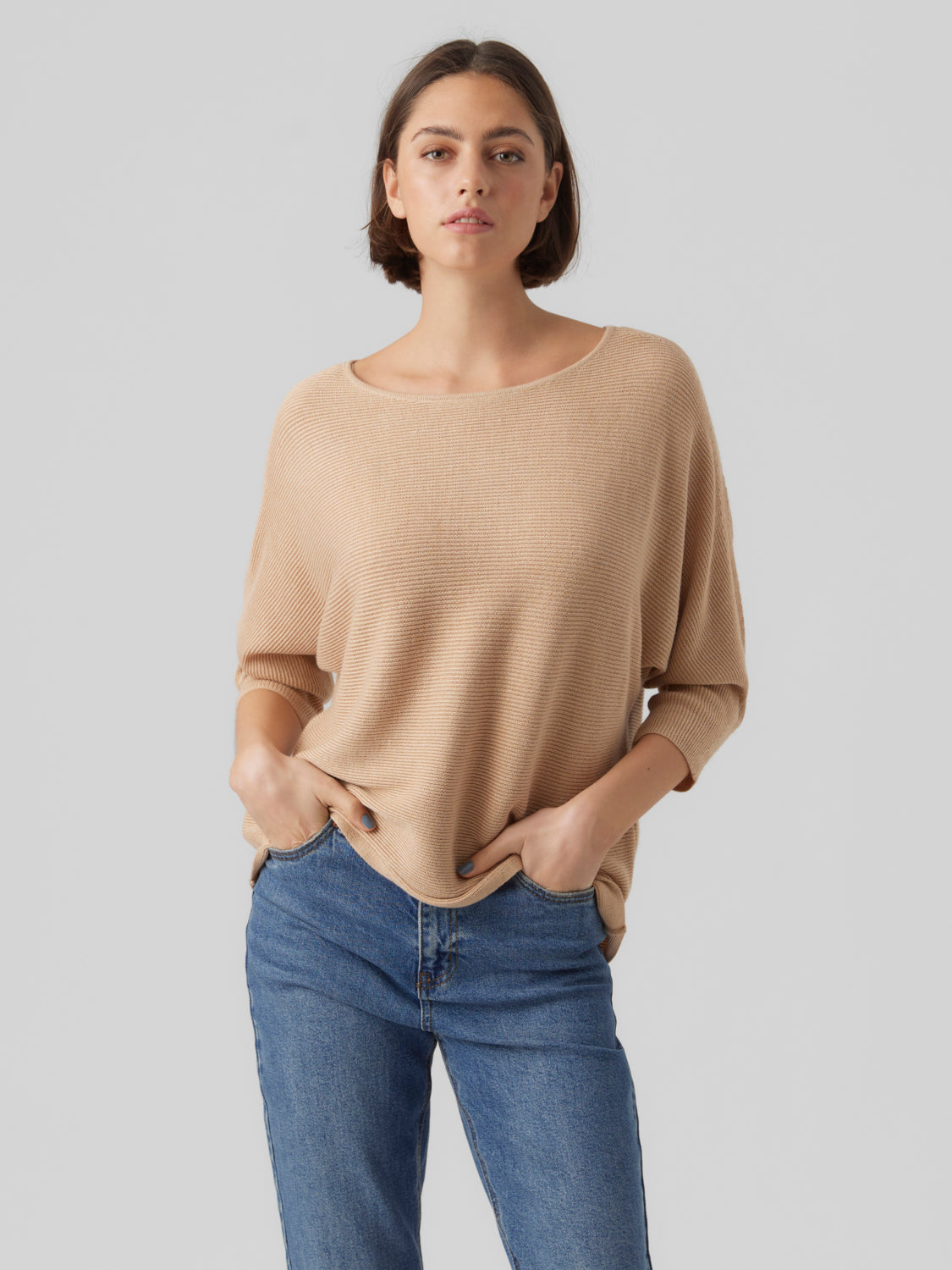 Nora 3/4 Boatneck Blouse Truien