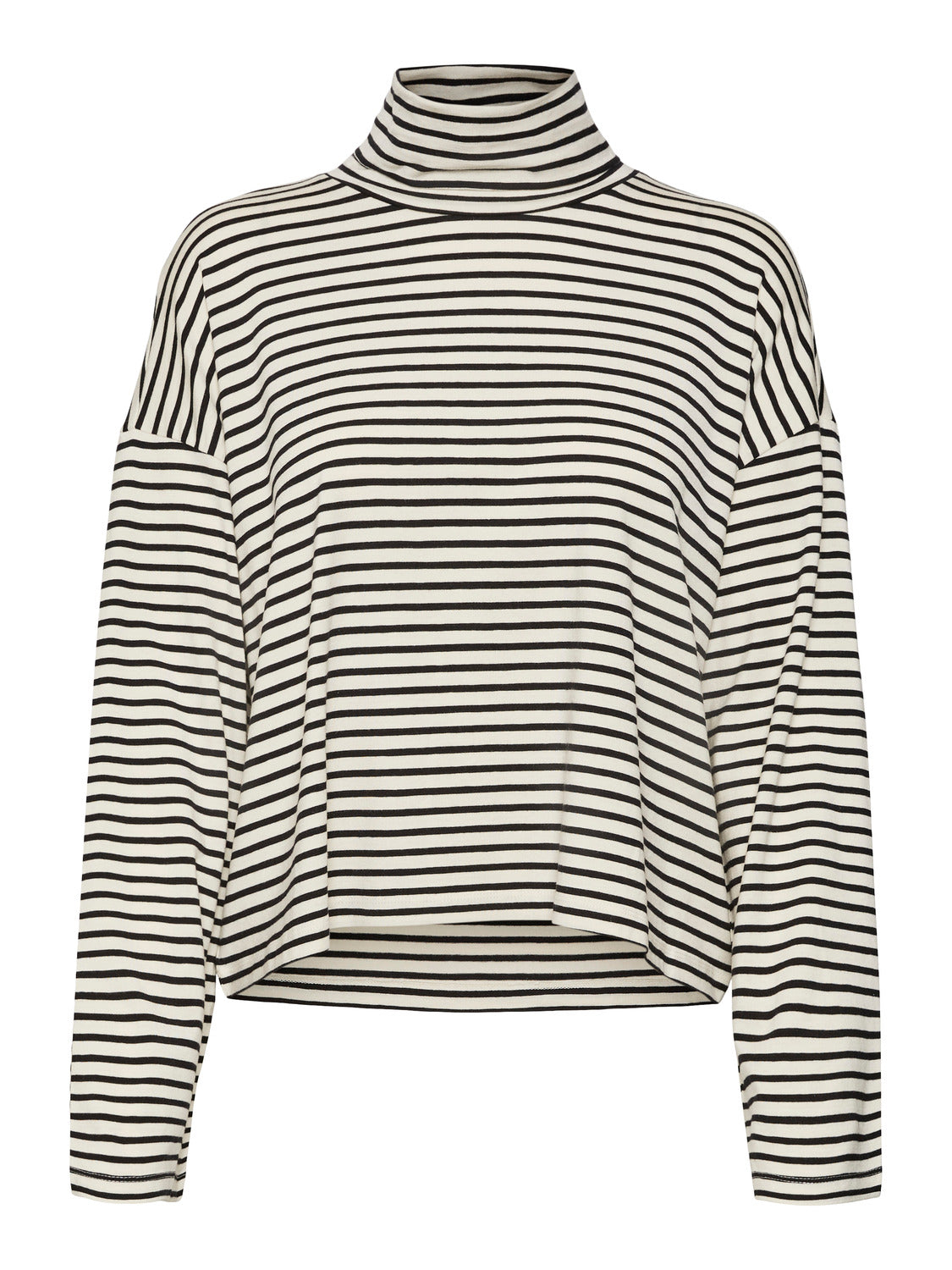 Vmfiona Ls Roll Neck Short Top Tops