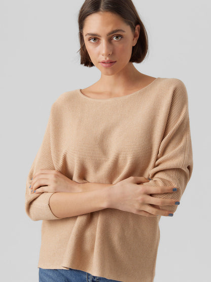 Nora 3/4 Boatneck Blouse Truien