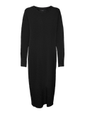 Vmplaza Ls O-Neck Calf Dress Ga Boo Jurken