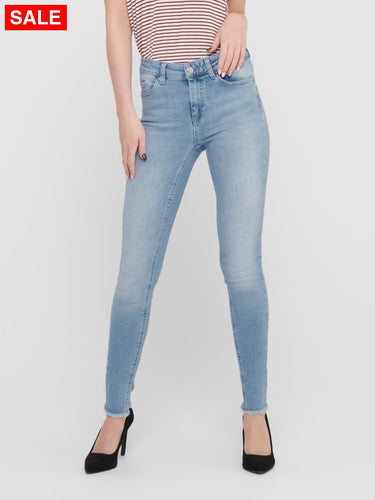 Blush Life Mid Skinny Ankle Raw Rea306 Jeans