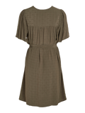 VIYARINA V-NECK S/S SHORT DRESS
