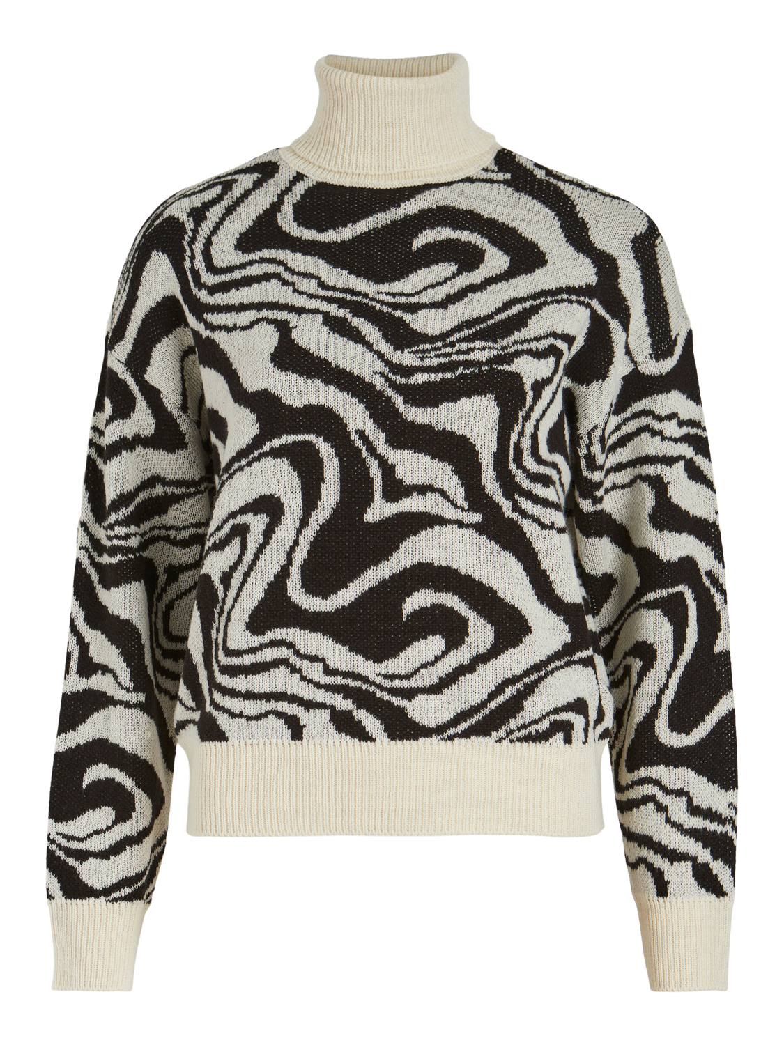 Visuna L/S Turtle Neck Knit Truien