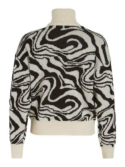 Visuna L/S Turtle Neck Knit Truien