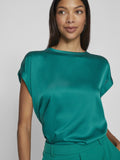 Viellette S/S Satin Top - Noos Tops