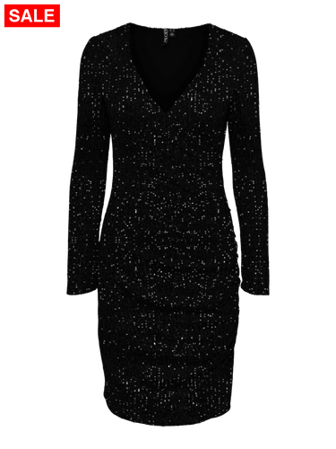 Pcdelphia Ls New Wrap Dress Jurken