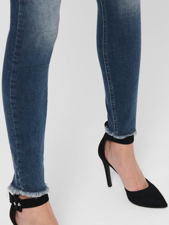 Blush Life Mid Skinny Ankle Rea422 Jeans