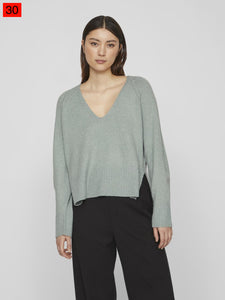 Viprimia L/S V-Neck Knit Top/Tes Truien