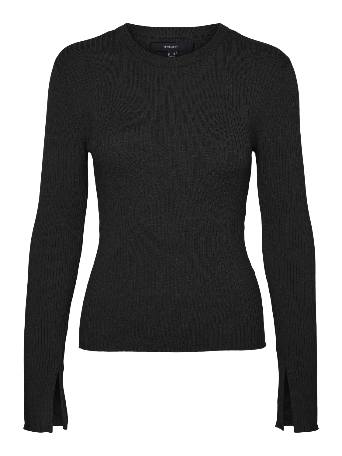 Vmgold Rib Ls O-Neck Pullover Truien