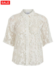 MIKA 2/4 LACE TOP