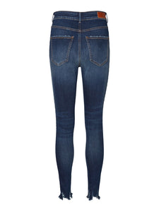 Sophia Hr Skinny Jeans Dest Hem Ba3120 Jeans