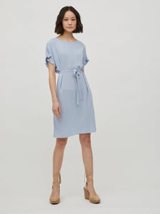 Moashly Boat Neck S/S Short Dress Jurken