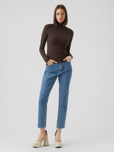 HAPPINESS LS ROLLNECK BLOUSE