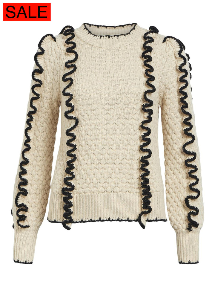 Objyaa L/S Knit Pullover Truien