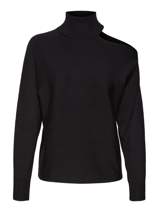 Vmluna Ls High Neck Cutout Pullover Own Truien