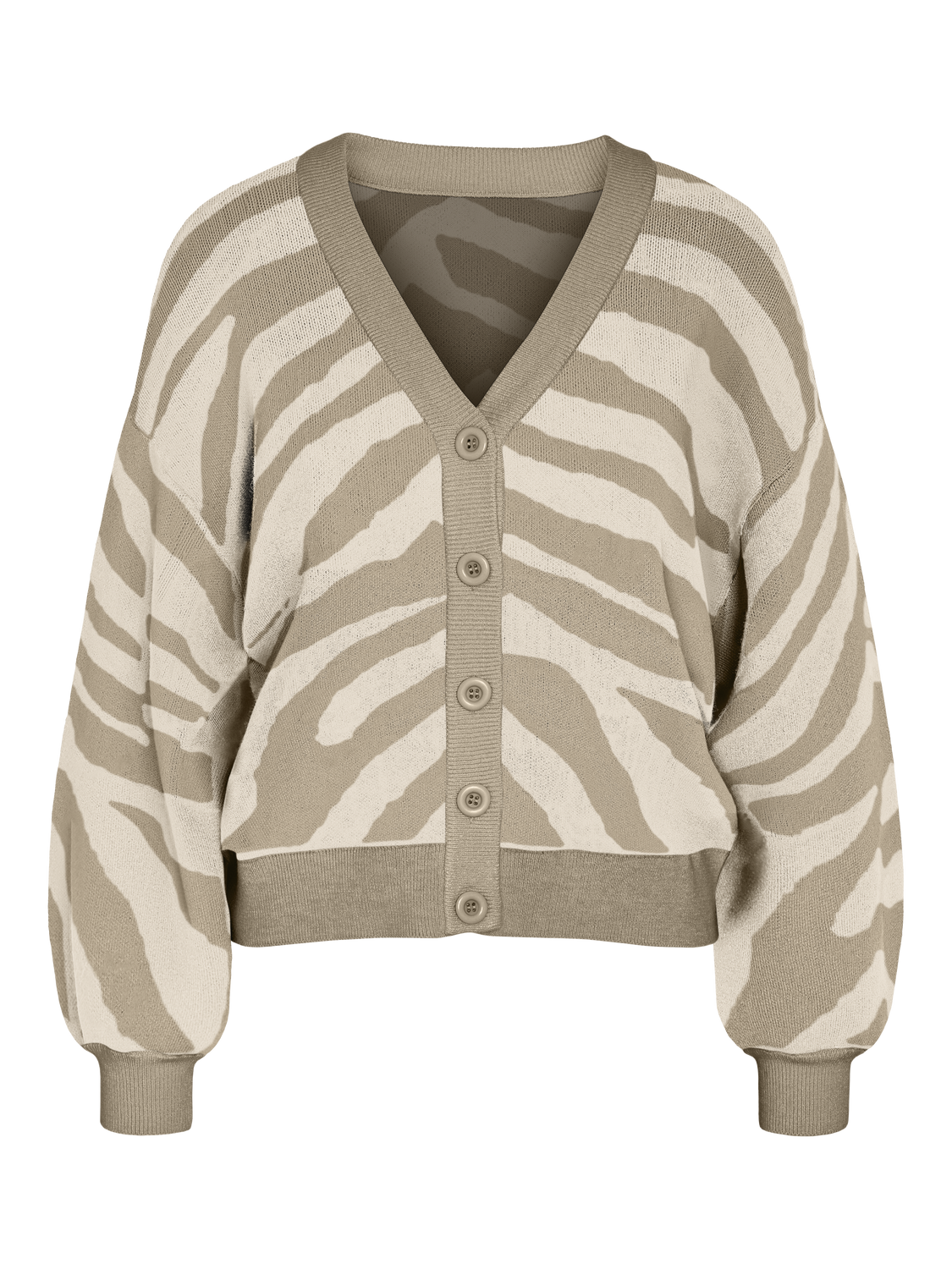 Nmcharlott L/S V-Neck Knit Cardigan Vesten