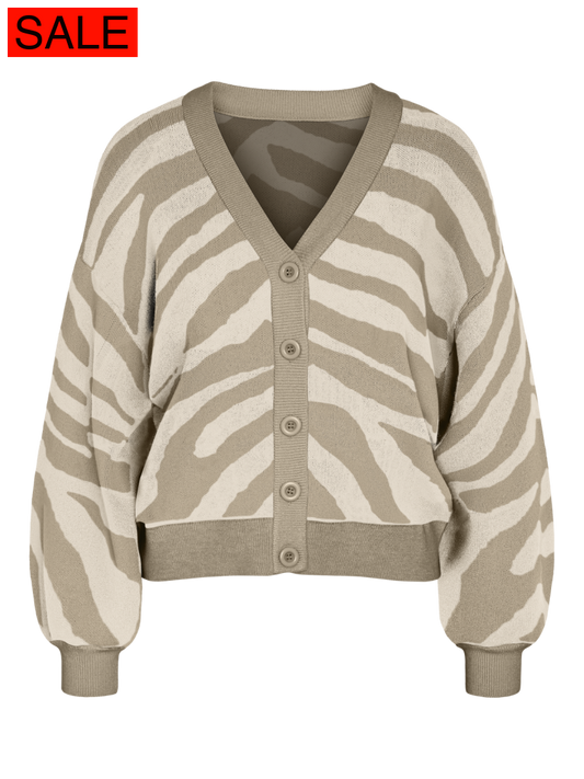 Nmcharlott L/S V-Neck Knit Cardigan Vesten