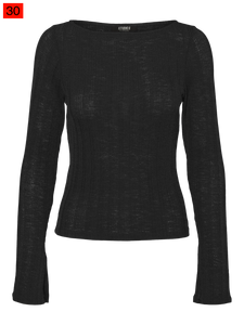 Vmmina Ls Boatneck Top Jrs Tops