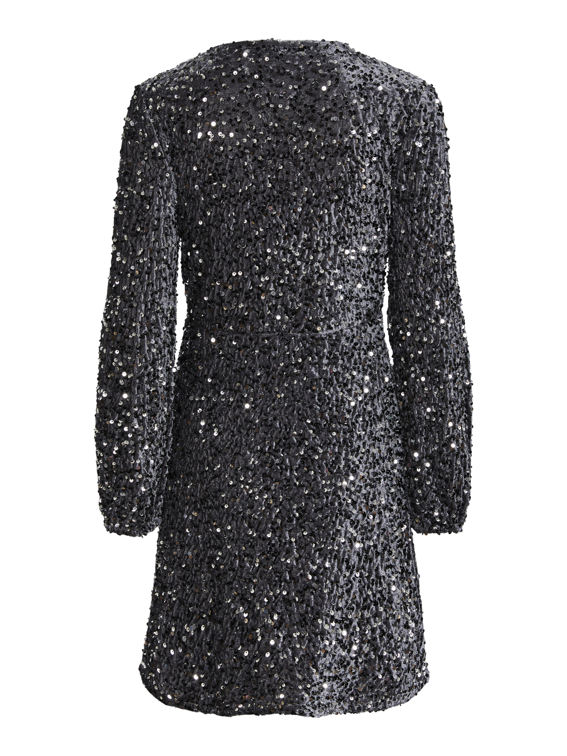 Pckam Ls Wrap Dress Bc Jurken